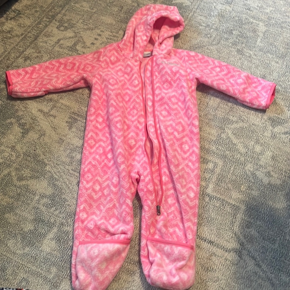 Columbia baby fleece bunting